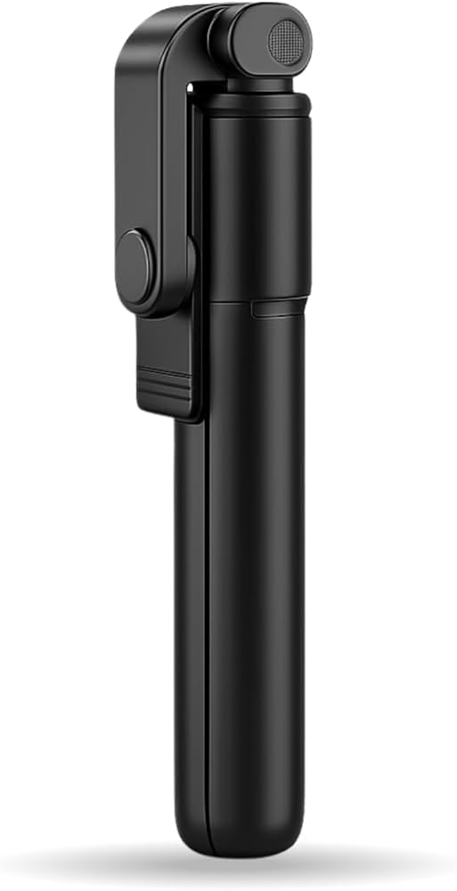 R1 Selfie Stick, Compact and Portable, Black, with Bluetooth Shutter Button-image-22