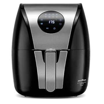 Fritadeira Air Fryer Britânia Digital Inox 5l Bfr41pi 127v