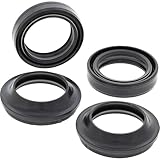 All Balls Racing 56-115 Fork and Dust Seal Kit Compatible with/Replacement for Suzuki Yamaha Honda Kawasaki