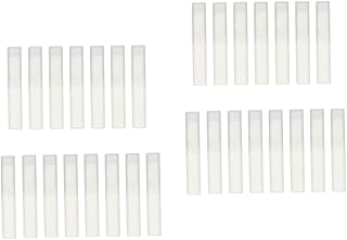 FOMIYES 30 Peças Tubos De Bálsamo Labial DIY Recipiente De Brilho Labial De Plástico Para Viagem Recipientes De Plástico Recarregáveis Tubos Vazios Bálsamo Labial Vazios Tubos De Pomada