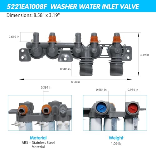 Solénoïde de machine à laver AJU75152601 résout l'absence d'eau en cuve - 4