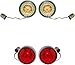 Custom Dynamics Bullet Style ProBeam Turn Signal Insert Kit w/Chrome Bezels