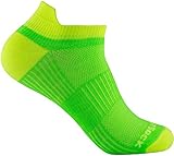 Wrightsock - 1 Paar Herren/Damen Profi Sportsocke, Laufsocke, Sneakers Modell Coolmesh II...