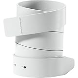 Oakley Slim Leather Men's Strap Belt Accessories - White / One Size