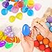 Imagen de SJUNJIE 48 Huevos de Pascua Coloridos Huevos Pascua Plastico 6 x 4 cm Huevo Pascua Rellenables para Regalos de Caza Caja Ciega de Pascua Decoracion Pascua Regalos Pascua Niños