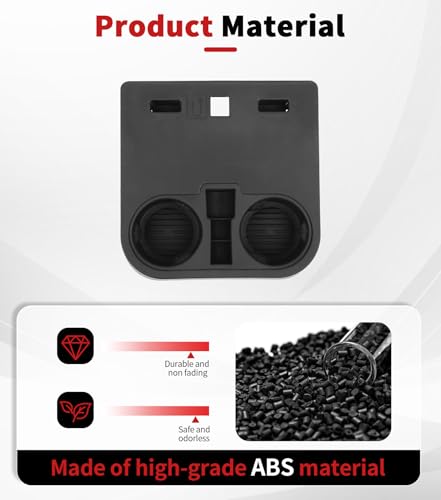 Portavasos de Piso para Ford F150 F250 F350 F450 2021-2026 Negro miniatura 4