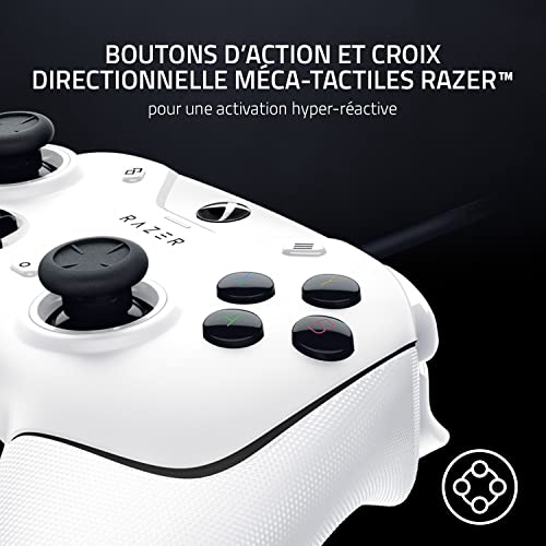 Razer Wolverine V2 Manette de jeu filaire pour Xbox Series X| + Xbox One + PC 2 boutons multifonctions personnalisables boutons d'action pavé directionnel mode Hair Trigger Mercury - vue 8