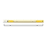 wipro Acrylonitrile Butadiene Styrene Garnet 52W LED Batten|Cool Day Light(6500K) with 5200 Lumen|Pack of 1,Tubelight with 53mm Width & 38mm Height for Wider Coverage,Bright Tubelight