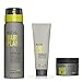 Produktbild KMS California Hairplay Reisegröße Set - Playable Texture 75ml + Molding Paste 20ml + Hybrid Claywax 10ml