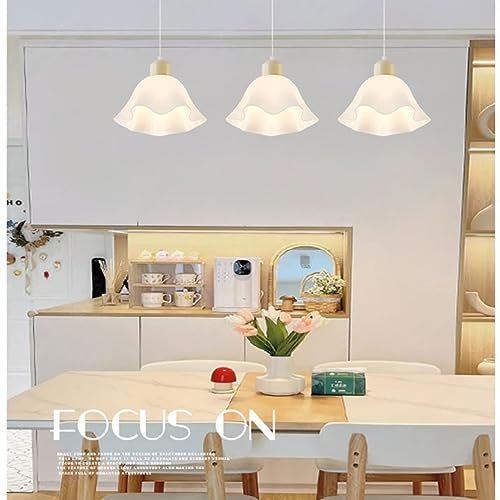 Plafonnier à fleurs moderne au design épuré blanc 1 lampe - 8