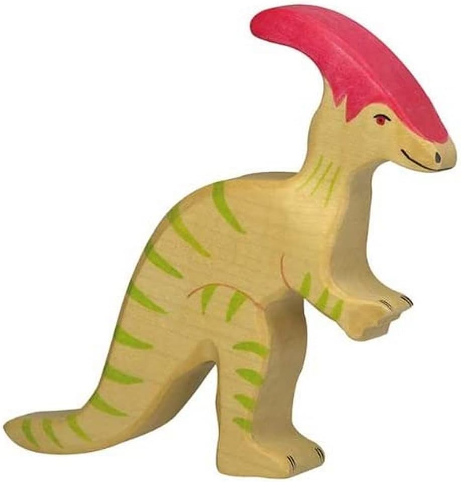 Holztiger Parasaurolophus Toy Figure