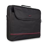 MONRAY PASENGER - torba na laptopa z nylonu do notebooków do 16", czarna