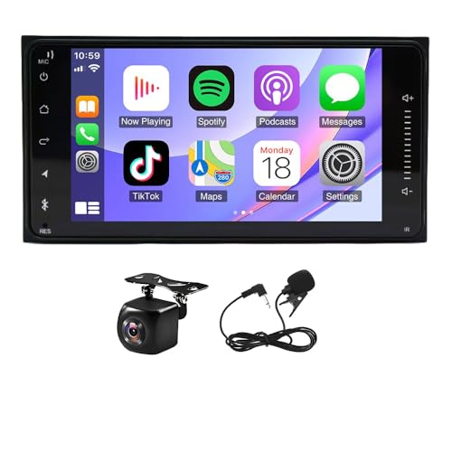 Radio Auto Doble Din con Pantalla 7" para Toyota Tacoma miniatura 1