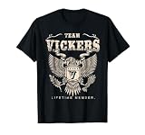 Team Vickers Family Name Lifetime Member T-Shirt