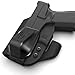 IWB Holster Wedge Kit-Comfortable & Concealment Holster pad in 4 Size; Appendix Carry Wedge fit All Brands of Gun Holsters (4 Pack Combo)