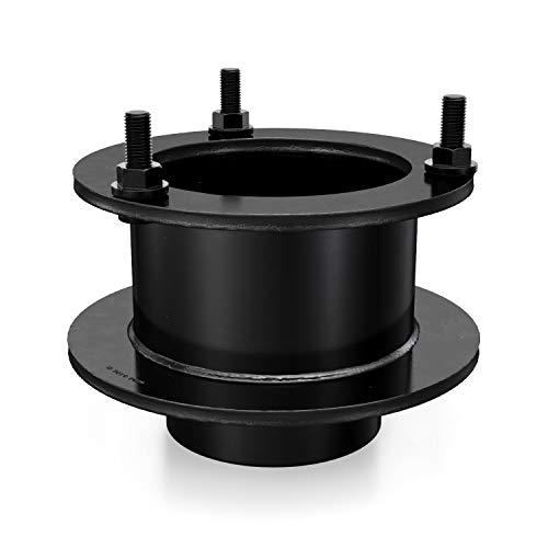 Rocktrix - 3" Front Lift Kit - Compatible With 4Wd Dodge Ram Trucks - 1994-2001 Dodge Ram 1500, 1994-2013 Dodge Ram 2500, 1994-2012 Dodge Ram 3500 - Black Carbon Steel Coil Spring Spacers #TOP1