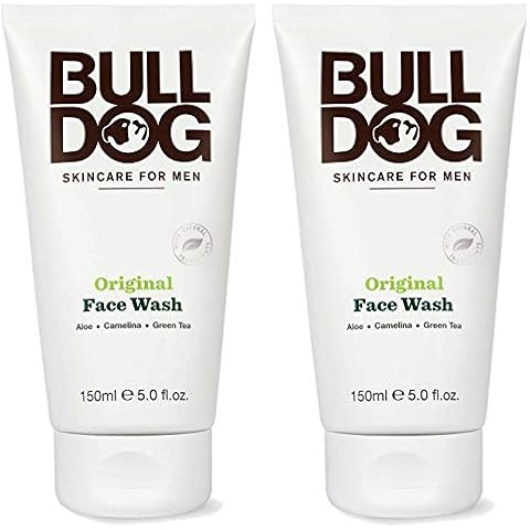 Bulldog Skincare and Grooming For Men Original Face Wash, Pack of 2, 5 Ounce Cover