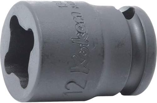 Ko-Ken USA - 13400-9WN 3/8 Sq. Dr. Socket 9mm 4 Point Length 32mm Weld Nut