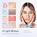 Hello Face FDA Cleared Red Light Therapy for Face and Neck, 4 Modes LED Mask Light Therapy, Blue Infrared Red Light Therapy Mask for Face, PDT Photons Facial Skin Care Device