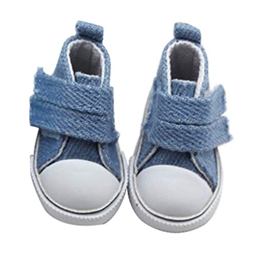 YILONG 1 Zapatos de Lona muñeca Par 5 cm seakers muñeca de Juguete Calzado Deportivo Zapatillas de Tenis para niños Juguetes del Regalo