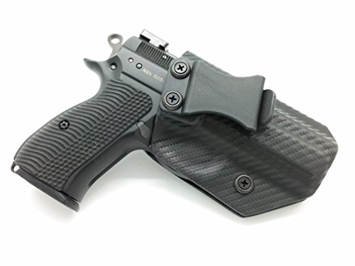 Fast Draw USA - Compatible with CZ P-01 IWB Kydex Holster Inside Waistband Concealed Carry Holster Made in USA (Carbon Fiber - Right Hand)