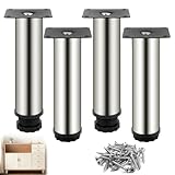 🔨【Uso versatile】 - I piedini per mobili sono adatti per armadi, scaffali, divani, letti, poggiapiedi, tavoli, sedie, tolette, mobili TV, banchi da lavoro e tavolini da caffè. Perfetto per camere da letto, bagni, cucine e hotel.