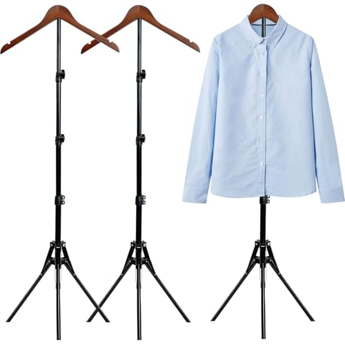 2 Pcs Mannequin Torso Display Stand, Adjustable 32-63" T Shirt Display Rack by Huaerle - Used condition - US$26.16