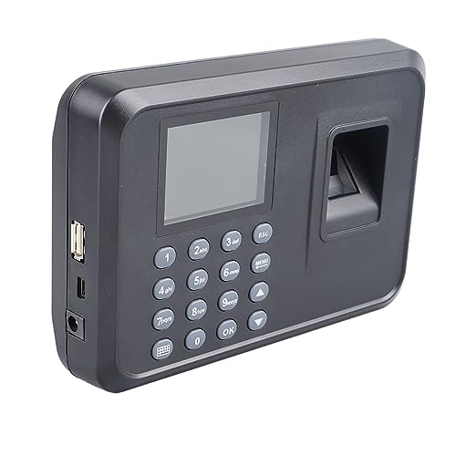 Gravador de Tempo de Impressão Digital, Senha de Reconhecimento Preciso, Máquina Multifuncional de A