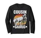 cousin saurus dinosaur cousinsaurus family matching t rex maglia a manica