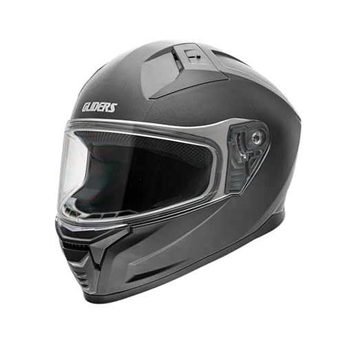 Image of Gliders Matrix Full Face Helmet with Clear Visor