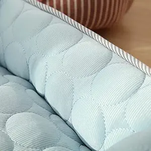 Aswadh Cooling Dog Bed Summer Ice Feeling Cat Pet Pad Breathable Mat Comfortable Blue Size M