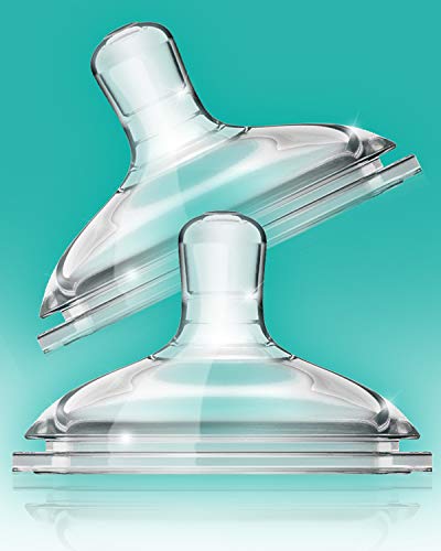 Easy-Latch Replacement Nipples for Bare Air-Free Feeding System