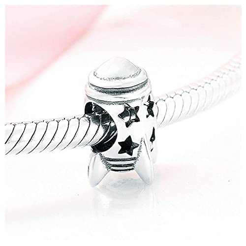 Image of LeeFeel forever mom sister friend charms exquisite rocket bead charms