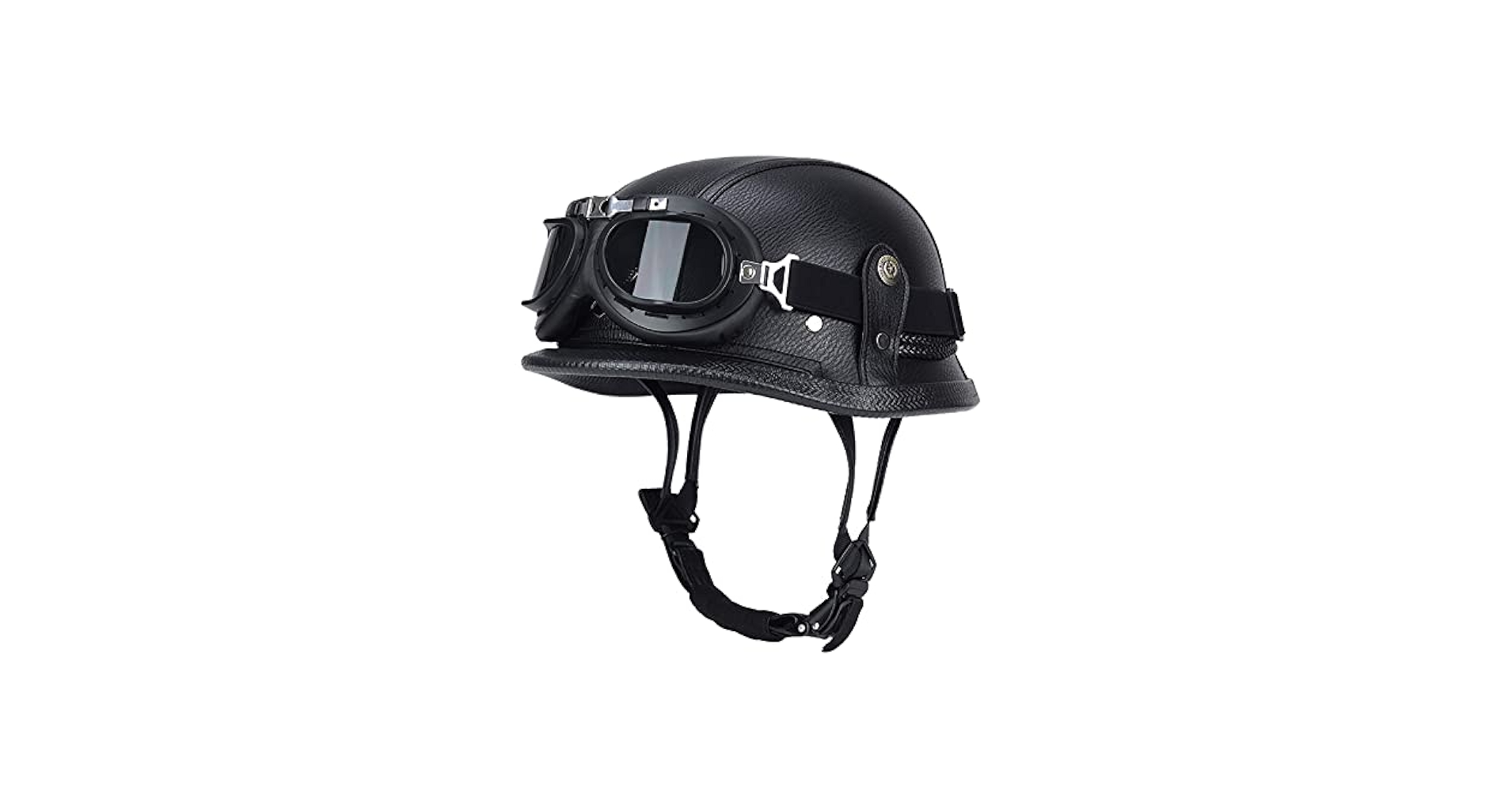 Amazon.com: GAOZCTT Motorcycle Retro Half Helmet wiht