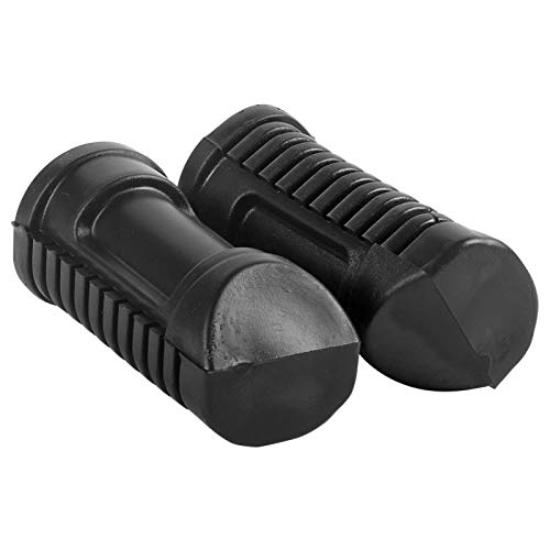 Copri Pedane Moto Universali In Gomma - 25Mm Bar End Poggiapiedi Impugnatura - Universale