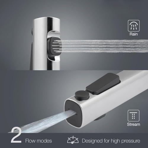 Image of Water Saving Health Faucet for Toilet | Jet Spray | 2 Flow Modes | Chrome Finish | Without Hose