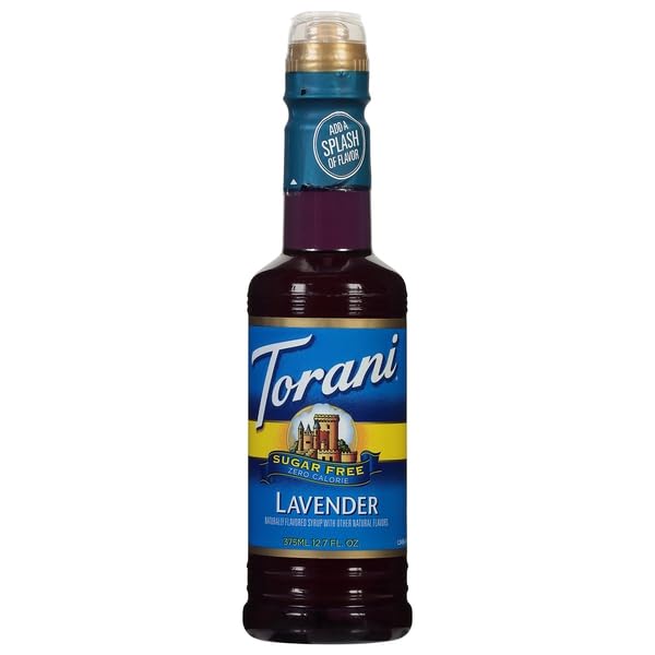 Torani, Zero Calorie Sugar Free Lavender Syrup, 12.7 Fl Oz