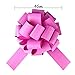 Quacoww Lote de 1 Lazo Gigante para Coche, Color Rosa