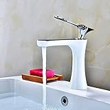 【Leichtg?ngige Bedienung】Einhebel Kalte und Warmewasser Mischbatterie, da der Wasserfluss und die Temperatur bei dem Einhebelmischer mit einem Griff geregelt werden, l?sst sich die ewünschte Wassertemperatur schneller einstellen