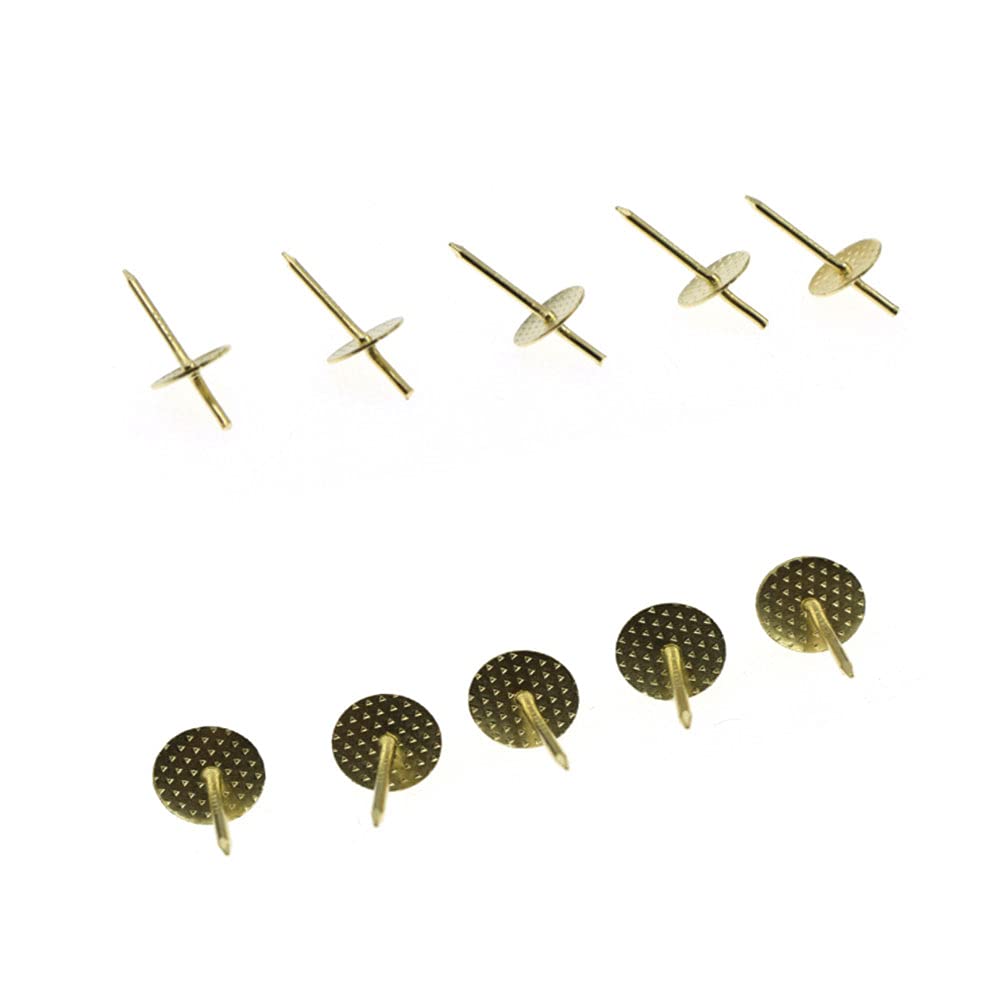 Pack De 20 Ganchos Metálicos Para Yeso De 4x2.5x1.5 Cm – Soportes Con Garra De Acero Para Colgar Cuadros, Espejos Y Marcos En Paredes De Yeso O Ladrillo (Carga Máx. 18 Kg)