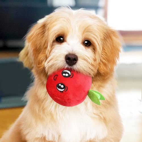 Juguete Mordible y Sonoro de Peluche para Perros miniatura 6