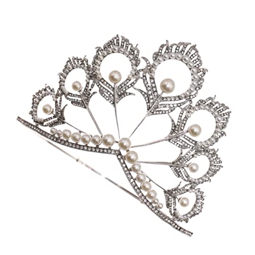 Bandeau tête nuptiale élégant avec cristaux pour célébrer votre histoire d'amour