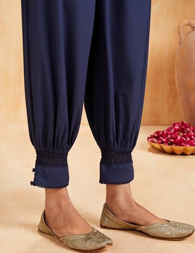 Image of Amazon Brand - Myx Women's Relaxed Cotton Dhoti Pants (Available in Plus Sizes)