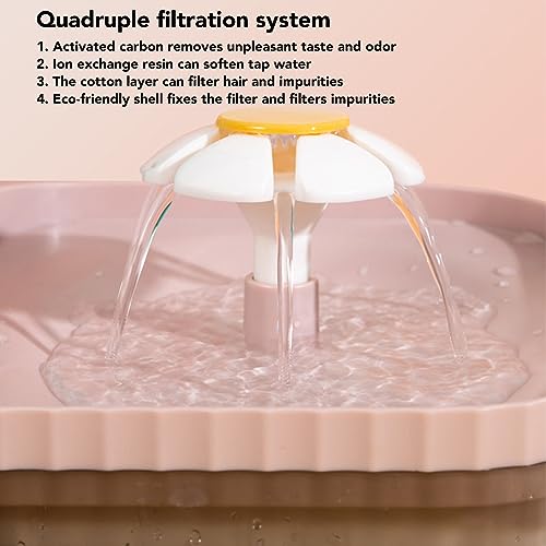 Fuente para agua y comedero para gatos y perros 2 en 1 miniatura 5