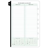Day-Timer Refill 2018, Two Page Per Week, January 2018 - December 2018, 5-1/2