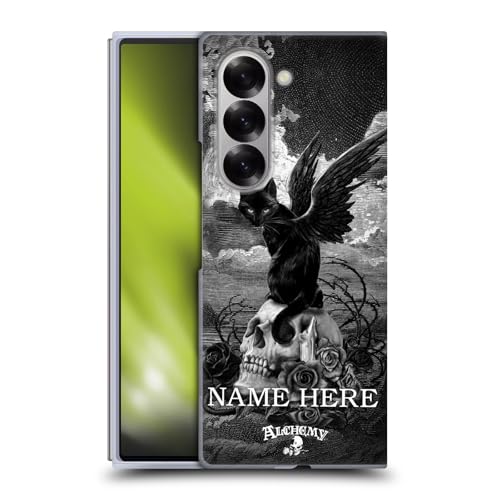 Eviter rayures Galaxy Z Fold6 coque rigide personnalisée Poe Skulls