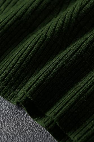 Zhili Zhilifs Mens V-Neck Knitted Sweater Sleeveless Pullover Knitwear Vest Solid Plain Loose Fit All Match Sweater Tops_Dark Green_Xxxx-Large #TOP4