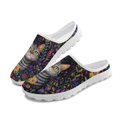 Summer Casual Shoes for Women Men Breathable Mesh Shoes Trendy & No Back Heel Design