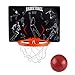 ADLIN Juguetes educativos,Mini Baloncesto Sistema del aro Interior Meta 5.5inch Exterior del Ministerio del Interior Wall Red del Baloncesto