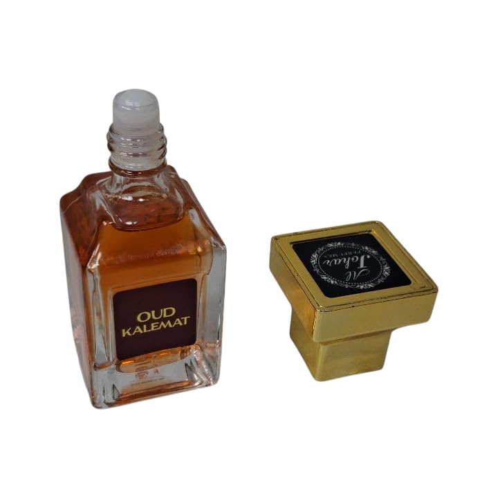 Oud Kalemat Aceite Concentrado Attar Roll On, 20 ml, para Hombres y Mujeres